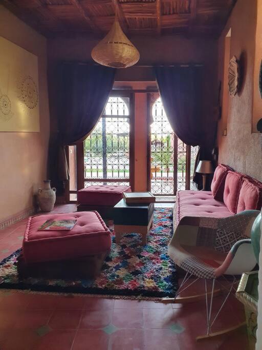 Riad - Jnan Bnati - Pool Marrakesh Exterior foto